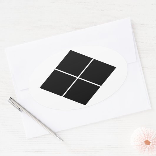 武田菱 OVALE STICKER (Envelop)