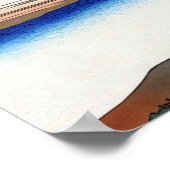 武 州 川, 北 斎 POSTER (Hoek)