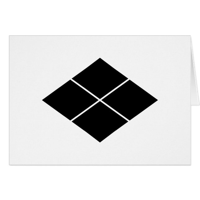 武 田 菱 (Voorkant Horizontaal)