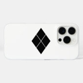 武 田 菱 Case-Mate iPhone CASE (Achterkant (horizontaal))