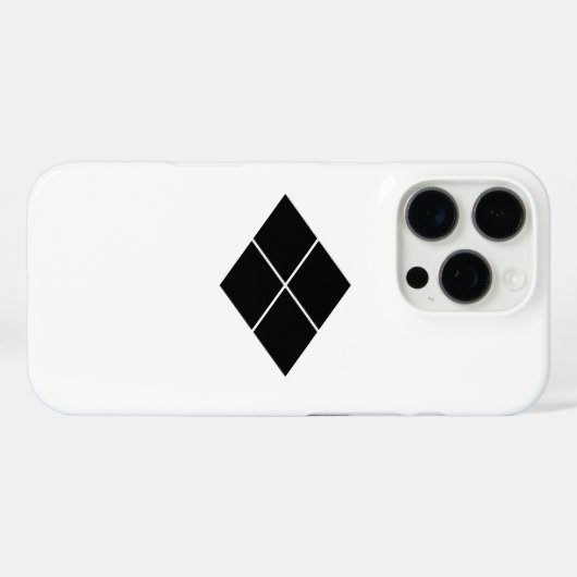 武 田 菱 Case-Mate iPhone CASE (Achterkant (horizontaal))