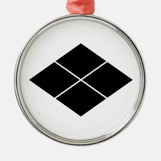 武 田 菱 METALEN ORNAMENT (Voorkant)