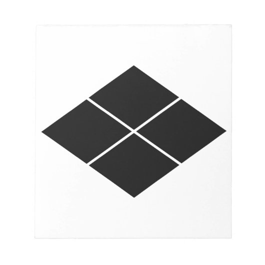 武 田 菱 NOTITIEBLOK (Voorkant)