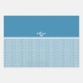 毘沙門亀甲 |Bishamon Kikko Japans traditioneel patroon Inpakpapier Vel