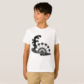 水に水車 T-SHIRT (Voorkant volledig)