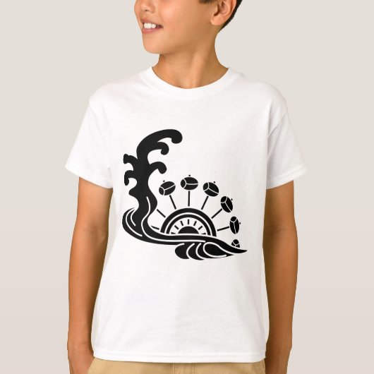 水に水車 T-SHIRT (Voorkant)