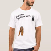 水墨画家であり詩人の「松元えるく」オリジナルメッセージTシャツです。 T-SHIRT (Voorkant)