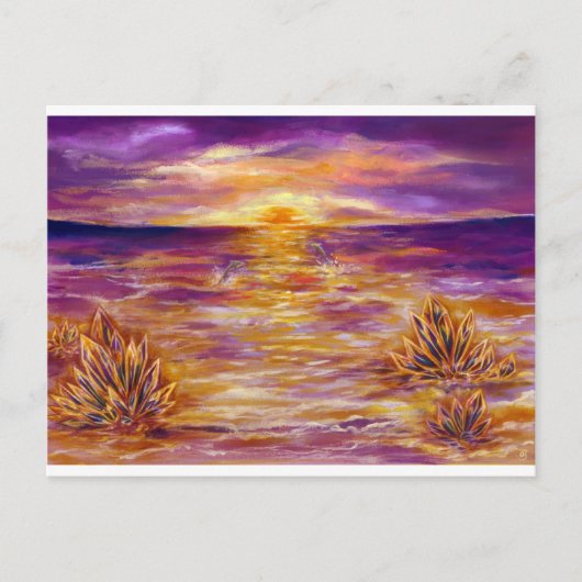 水 と ル カ 晶4 . BRIEFKAART (Voorkant)