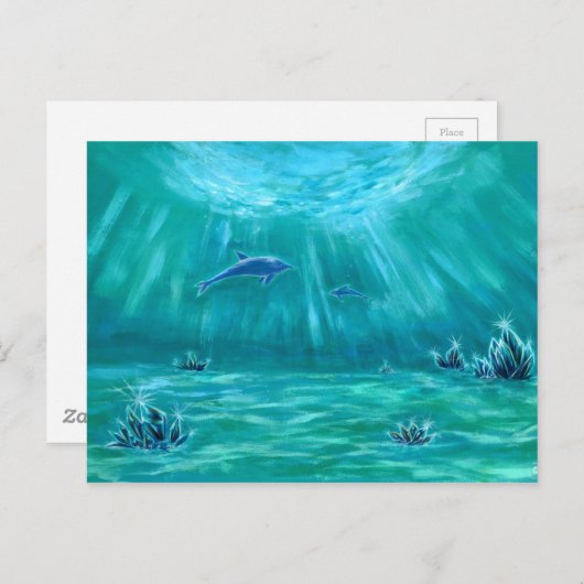 水 と ル 晶 カ3 BRIEFKAART (Voorkant / Achterkant)