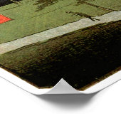 江 の 桜, 広 Cherry Blossom of Edo, Hiroshige Poster (Hoek)