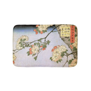 江 の 桜, 広 Cherry Blossom of Edo, Hiroshige, Ukiyoe Badmat