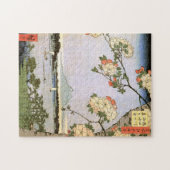 江 の 桜, 広 Cherry Blossom of Edo, Hiroshige, Ukiyoe Legpuzzel (Horizontaal)