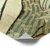 江 の 美 人 drie mooie vrouwen van Edo, Utamaro Poster (Hoek)