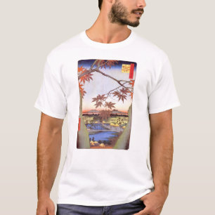 江 の 葉, 広 重 Maple of Edo, Hiroshige, Ukiyo-e T-shirt