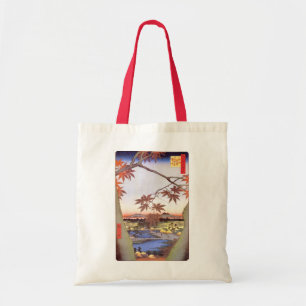 江 の 葉, 広 重 Maple of Edo, Hiroshige, Ukiyo-e Tote Bag