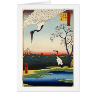 江 の 鶴, 広 Edo, Hiroshige
