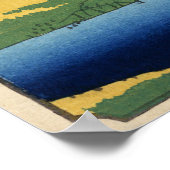 江 の 鶴, 広 Edo, Hiroshige Poster (Hoek)