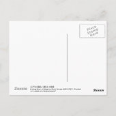 江 戸 の 雪, Evening Snow at Edogawa, Hasui Kawase Briefkaart (Achterkant)