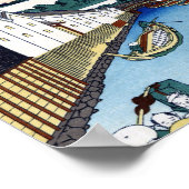 江 戸 本 橋, 北 斎 POSTER (Hoek)