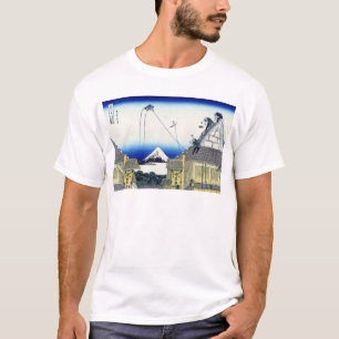 江 都 三 井, Uitzicht Mt. Fuji uit de winkel Mitsui, T-shirt