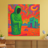 沈黙の証人 CANVAS AFDRUK (Insitu (Woonkamer))