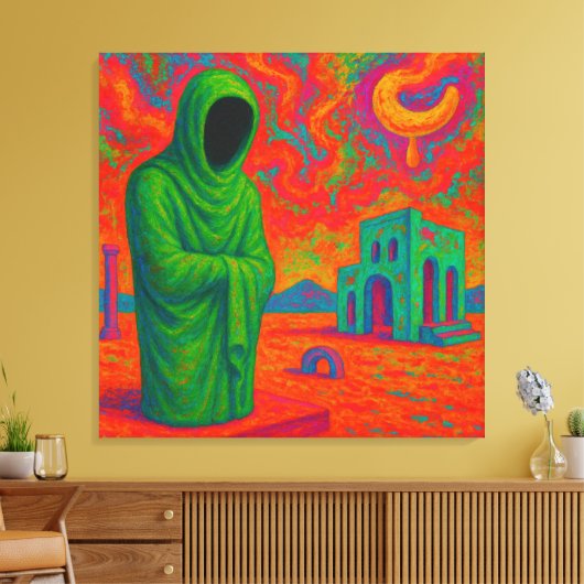 沈黙の証人 CANVAS AFDRUK (Insitu (Woonkamer))