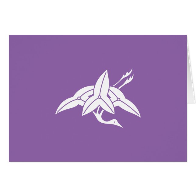 沢 瀉 鶴 (Voorkant Horizontaal)