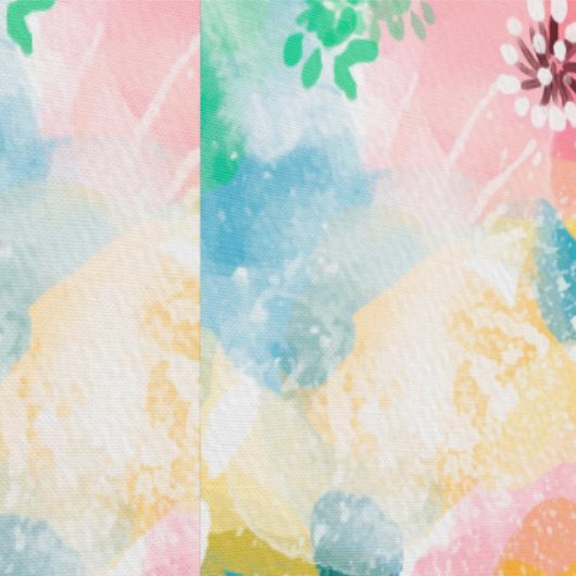 油絵調のカラフルなシームレスパターン柄 BEHANG (Zoom)