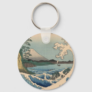 波 富 山, 広 Golf en berg Fuji, Hiroshige Sleutelhanger