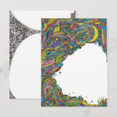 洞 窟 BRIEFKAART (Voorkant / Achterkant)