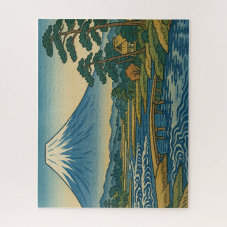 浮世絵風・富士山遠景 / Ukiyo‐e Style View of Mt. Fuji Legpuzzel