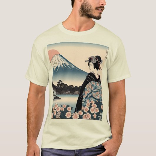 浮世絵007 T-SHIRT (Voorkant)