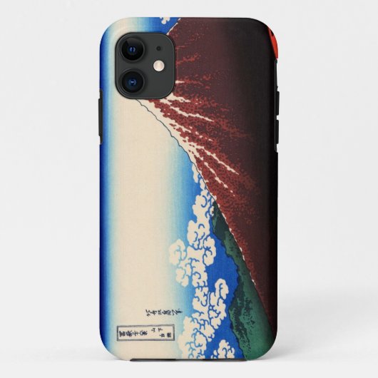 浮世絵 山下白雨 葛飾北斎 Case-Mate iPhone CASE (Achterkant)