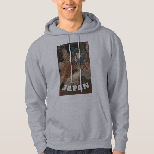 浮世絵 SAMURAI HOODIE (Voorkant)