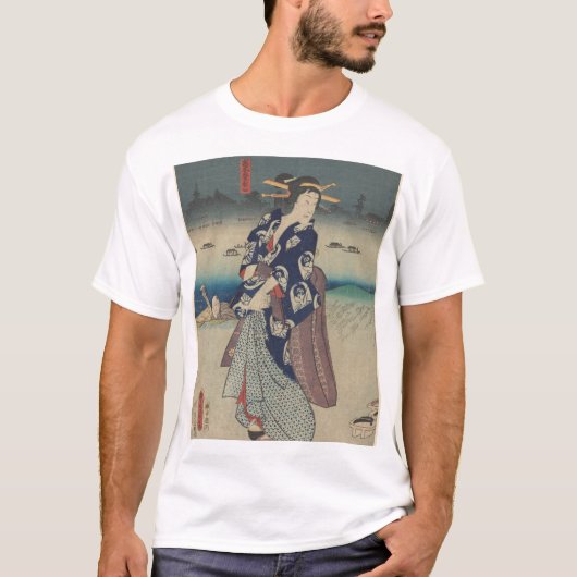 浮世絵 ukiyo-e t-shirt (Voorkant)