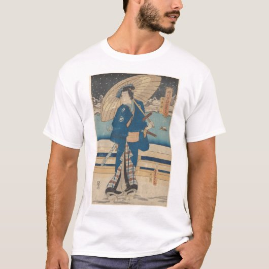 浮世絵 (ukiyo-e) t-shirt (Voorkant)