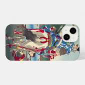 浮世絵 ukiyoe 月岡芳年 「芳年武者无類 畠山庄司重忠」iPhone 14ケース iPhone Hoesje (Achterkant horizontaal)