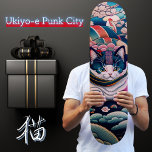 浮世絵catsパンクシティ 葛飾キャッツ斎（猫名 凛）kawaii  スケートボード persoonlijk skateboard<br><div class="desc">「浮世絵catsパンクシティ」から、新作の「葛飾キャッツ斎（猫名 凛）kawaii 」が登場しました！「浮世絵catsパンクシティ」は、浮世絵とパンクロックの融合というユニークなコンセプトを掲げ、葛飾北斎の作品をモチーフにした個性的なデザインのアイテムを販売しています。私たちは、葛飾北斎の作品に惹かれ、現代のアートに転化し、新しい価値を創造することを目指しています。

このアイテムは、高品質でありながらリーズナブルな価格帯を目指しており、お客様に満足していただけるよう、丁寧なサービスと迅速な対応を心がけています。このトートバックは、とても軽くて持ち運びやすいので、お買い物やお出かけのお供にぴったりです。

「葛飾キャッツ斎（猫名 凛）kawaii 」は、浮世絵と猫がモチーフになったユニークなデザインが魅力的なアイテムです。ぜひ、このかわいらしいアイテムを手に入れて、おしゃれなファッションを楽しんでください！</div>
