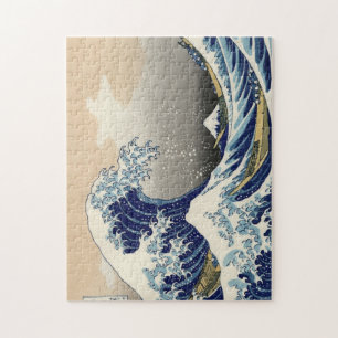 浮 世 絵 パ ズ 葛 飾 kussens ル de  ", door de omvang van  legpuzzel