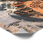 海 女 龍, 国 芳, Vrouw & Dragon, Kuniyoshi, Ukiyo-e Poster (Hoek)