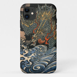 海 龍, 国, Zee Dragon, Kuniyoshi, Ukiyo-e Case-Mate iPhone Case