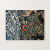 海 龍, 国, Zee Dragon, Kuniyoshi, Ukiyo-e Legpuzzel (Horizontaal)