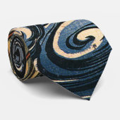 海 龍, 国, Zee Dragon, Kuniyoshi, Ukiyo-e Stropdas (Opgerold)