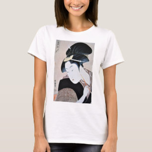 深 忍 恋,歌 diep verborgen liefde, Utamaro, Ukiyoe T-shirt