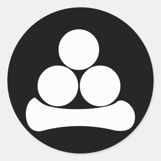 渡辺星 RONDE STICKER (Voorkant)