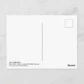 湖, Hukou, China, Hiroshi Yoshida, Woodcut Briefkaart (Achterkant)