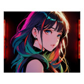 煌霞の少女【Radiant Haze Girl】  Perfect Poster (Voorkant)