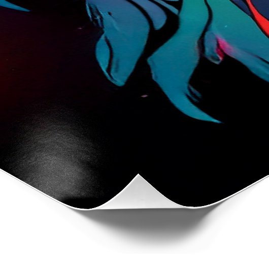 煌霞の少女【Radiant Haze Girl】  Perfect Poster (Hoek)