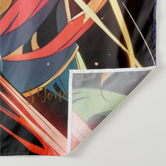 煌霞の少女【Radiant Haze Girl】 Wandkleed