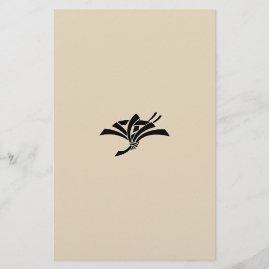熨斗鶴 BRIEFPAPIER (Voorkant)